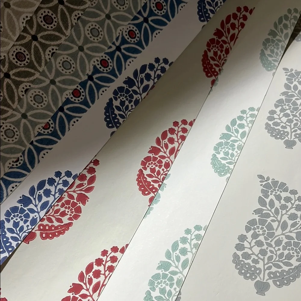 York Small Prints Colorful Patterned Wallpaper Samples